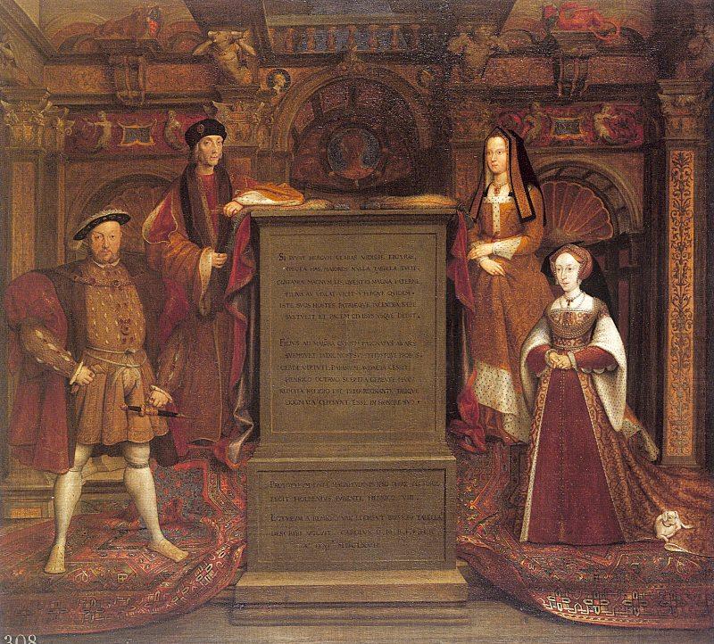 Copy after Hans Holbein the Elder's lost mural at Whitehall, Leemput, Remigius van